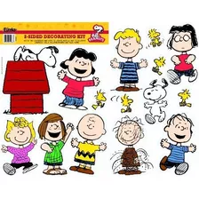 Kit De Decoracion De Personajes Clasicos Eureka Peanuts (8