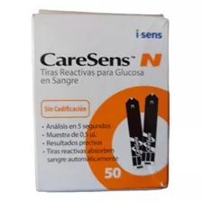 Tiras Caresens Caja Por 50 Unidades