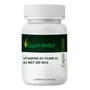 Vitamina D3 10000 Ui Vit K2mk7 200mcg 60 Caps Capim Limão Sabor Sem Sabor