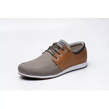 Zapatilla Urbana Cuero Lona Hombre- Renno Calzados- Tomahawk