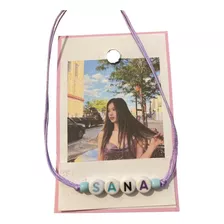 Pulsera Sana Twice Kpop Cubos Letras Ajustable Idols