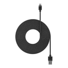 Cable De Carga Mophie Usb-a A Lightning 3m Color Negro