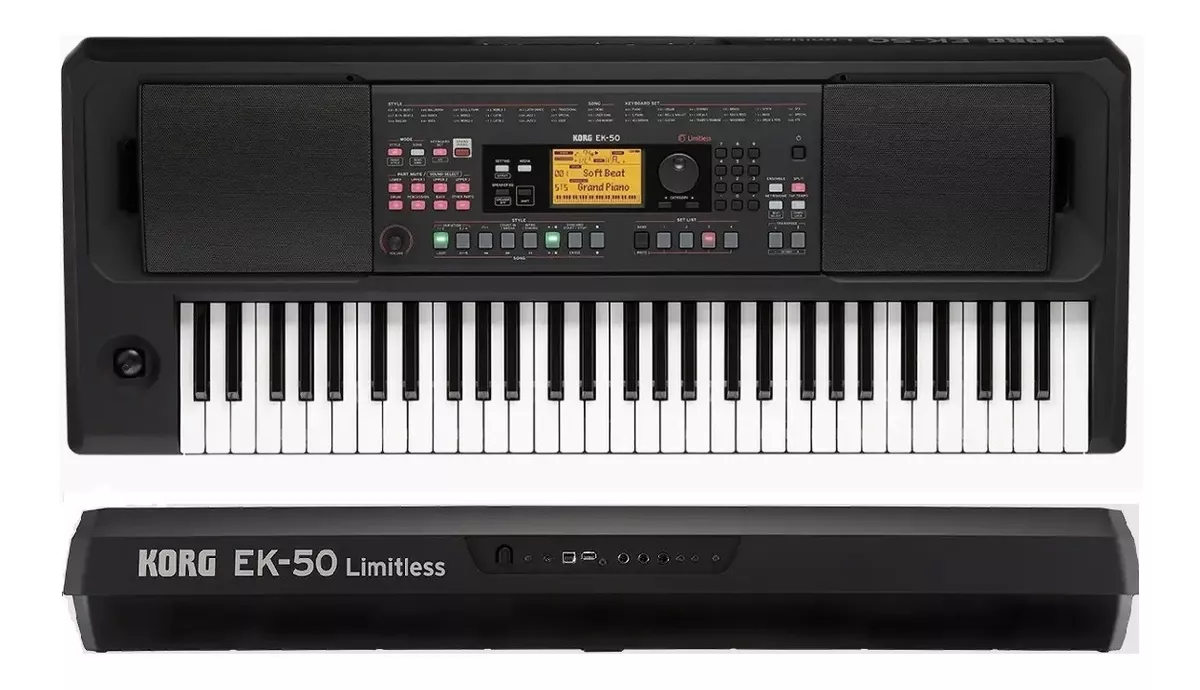 Teclado Korg Ek 50 Korg Ek-50 De 61 Teclas Organo Piano Ek50