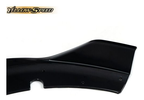 Fit For 15-19 Dodge Charger Srt Front Bumper Lip Spoiler Ccb Foto 10