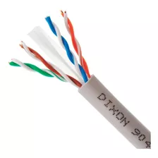 Cable Internet Cat6 Puro Cobre Dixon 9040 Por Metros Lineal