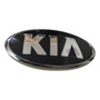 Emblema Kia Color Negro Mide 12cm De Largo Y 6cm De Ancho Kia Picanto