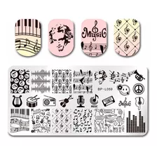 Placa Stamping Uñas Born Pretty Opi Meline Esmaltes Revlon