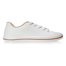 Tenis Moleca-5773-101-7800 Cor Branco Desenho Do Tecido Liso Tamanho 38 Br