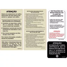 Adesivos Etiquetas De Advertência Kit Para Caminhão Volkswagen Cmetiq01 Frete Fixo Fgc