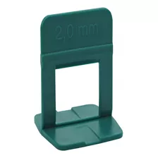 Espaciador De Nivelación De Pisos Cortag Verde 2 Mm X 100 