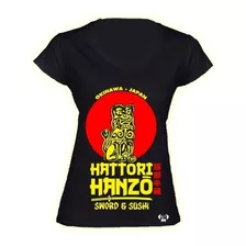 Sarcasmo Playera Dama Hattori Hanzo1 Kill Bill