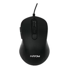 Mouse Office Hayom Mu2902 Fio 6 Botões 2400 Dpi Ergonômico