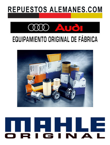 Filtro De Aceite Audi A4 A5 A6 A8 Q5 Q7 - Original Mahle Foto 3