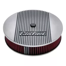 Filtro Aire 14x3 Redondo Carburador Universal Edelbrock 4266