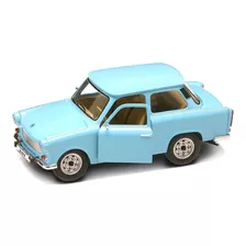 Carro Lucky Trabant 601 Escala 1/24 - Azul Claro