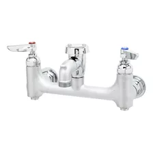 Grifo De Lavabo De Servicio Para Montaje En Pared T&s Brass