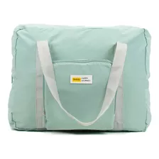 Bolso Para Viaje Con Bolsillo Exterior - Verde