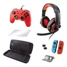 Pack Para Nintendo Switch - 9 Piezas Y Accesorios