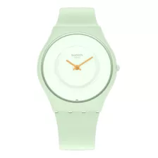 Reloj Swatch Skin Ss09g101 Caricia Verde Agente Oficial