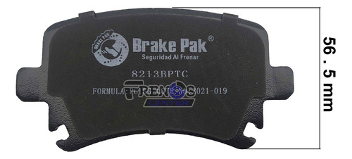 Pastilla Freno Del Brake Pak Para Citroen C4 Sx Foto 7