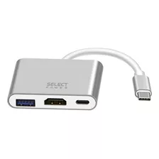 Adaptador Usb-c Select Sound Hdmi, Usb, Tipo C