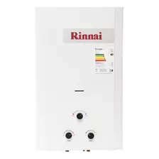 Aquecedor Gas 20l Reu M20 Glp Rinnai Cor Branco 110v/220v