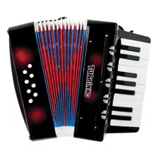 Acordeon Infantil Turbo 104-bk 8 Baixos