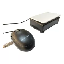 Mouse Adaptado Com Acionador De Pressão Branco