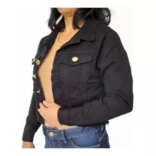 Jaqueta Feminina Jeans Desfiada Casaquinho