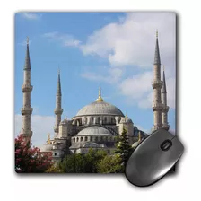 Alfombrilla De Ratón Imagen Mezquita Turquia 8 X 8 Pulgadas