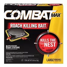 Combat Source Kill Max Roach Bait R2 Grande - 1 Caja (8 Esta
