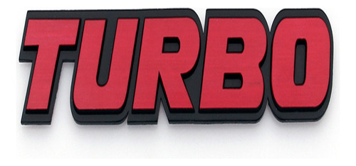 Emblema De Coche Turbo Rojo For Vw Volvo Ix35 Foto 2