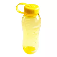 Botella Cilindro Agua 650ml Wallis C/agarradera Amarillo