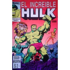 El Increible Hulk Nro. 1 Revista Marvel Comics (1985)