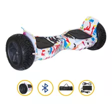 Hoverboard Skate Elétrico 8,0 Led Bluetooth