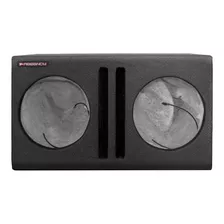 Caixa 2 Subwoofer 10 Polegadas Regency Duto Reto