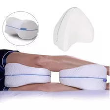 Kit 2 Travesseiro Triangular De Perna Ortopédico Para Dormir