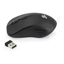 Mouse Sem Fio Office 5+ Preto Alta Qualidade 015-0080 Preto