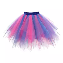 Falda Corta Plisada De Colores Para Mujer, Tutú, Para Baile,