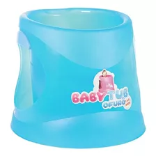 Banheira Babytub Ofurô Cristal - 1 A 6 Anos - Azul Translúci