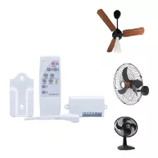 Kit 3 Pçs Controle Remoto Ventilador Teto + Frete Gratis