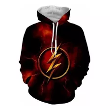 Sudadera Con Capucha Dc El Flash Superhéroes C