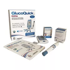 Glucometro Glucoquick G30a + 50 Tiras + 50 Lancetas