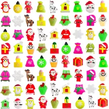 Pack Juguetes Antiestrés Navidad Mochi Squishy Toys 36 Pcs!!