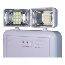 Luminária Luz De Emergência 2200 Lumen C/ Bateria Mocelin 110/220v Comercial Industrial Residencial Lanterna Camping