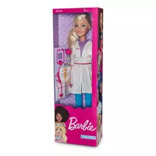 Boneca Barbie Médica 70 Cm - Fun Divirta-se
