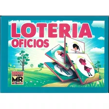 Lotería De Madera Didáctica Para Niños: Oficios