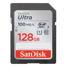 Cartão Sd Sandisk Ultra 128gb Class 10 100 Mb/s Original