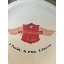 Prato Comemorativo 1 Batalhão De Policia Rodoviária