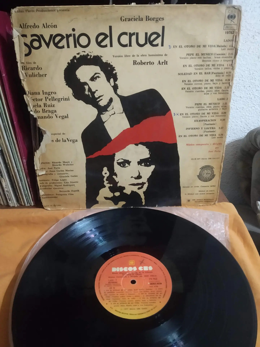 José Perla - Saverio El Cruel - vinilo 1977